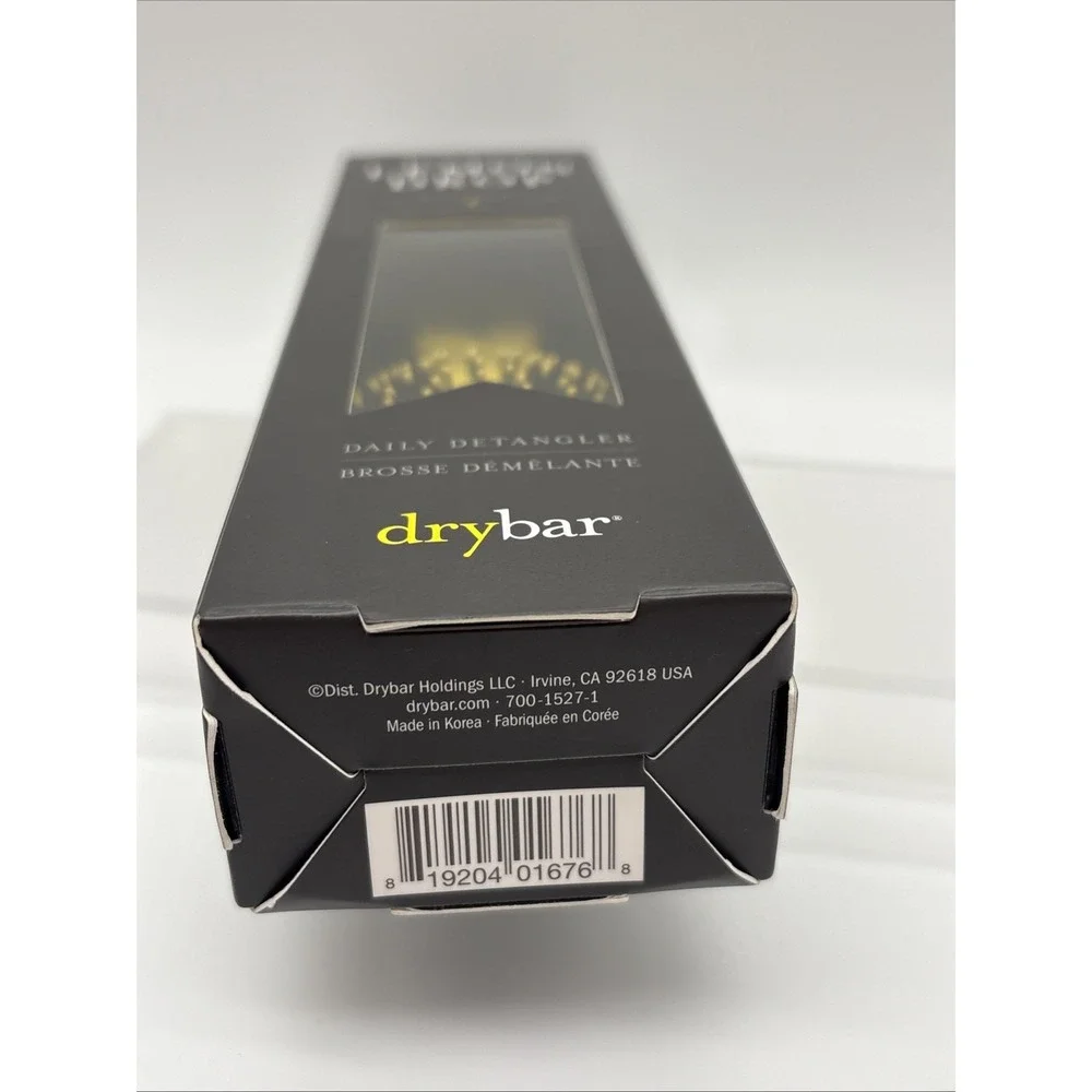 Drybar The Super Lemon Drop Long Lasting Bristles Daily Detangler New In Box